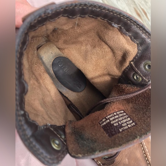 G.H. Bass & Co. Millie Herringbone Colorful Knit Side Laced Leather Boot - 8M - Picture 15 of 15